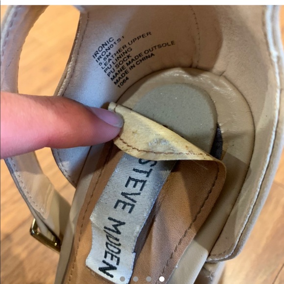 NUDE STEVE MADDEN HEELS - Picture 4 of 4